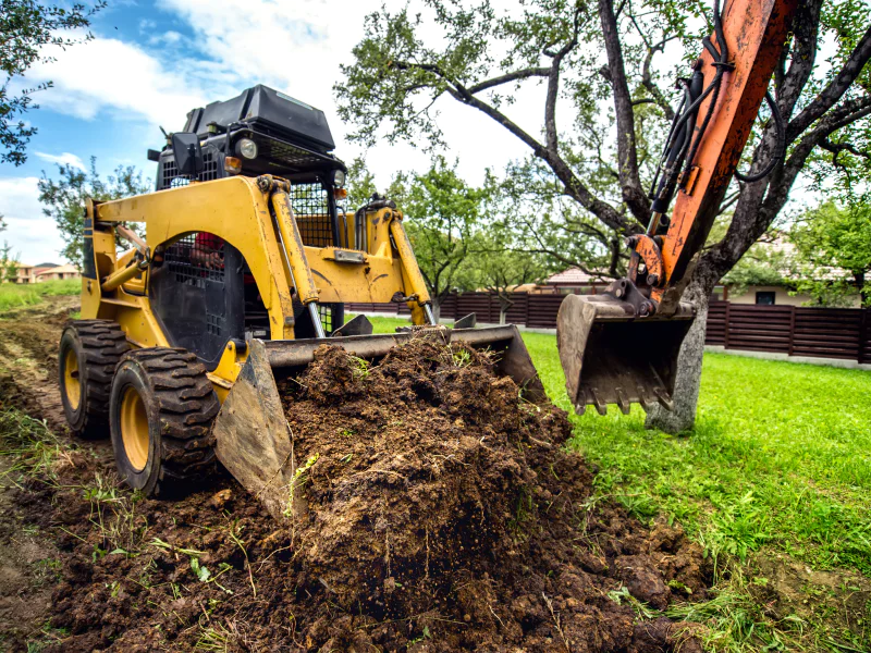excavation and site preparation service marble falls tx